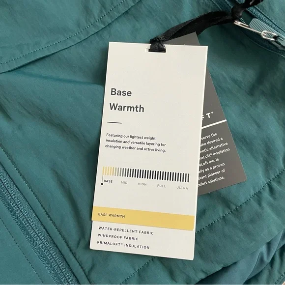 NWT Lululemon Always Effortless Insulated Jacket Green Jasper Size 4 - Picture 8 of 14